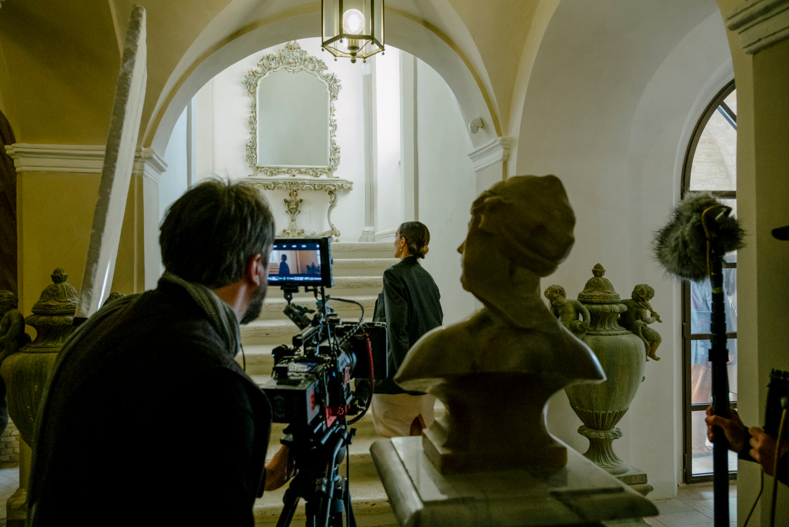 Palazzo Alaleona becomes the set of a short film